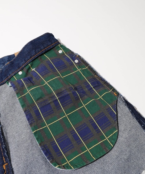 XLARGE(エクストララージ)の「DISTRESSED DENIM PANTS(デニムパンツ・メンズ・ブラック/インディゴブルー・34inch/36inch/32inch/30inch)」の20枚目の写真