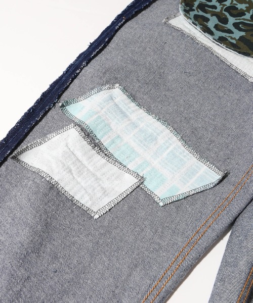 XLARGE(エクストララージ)の「DISTRESSED DENIM PANTS(デニムパンツ・メンズ・ブラック/インディゴブルー・34inch/36inch/32inch/30inch)」の21枚目の写真