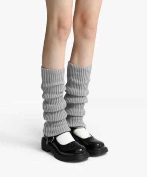 Vipoa（ヴィポア）の「ベーシックレッグウォーマー（レッグウォーマー・レディース・ホワイト/ライトグレー/グレー/ブラック・FREE）」の3枚目の写真