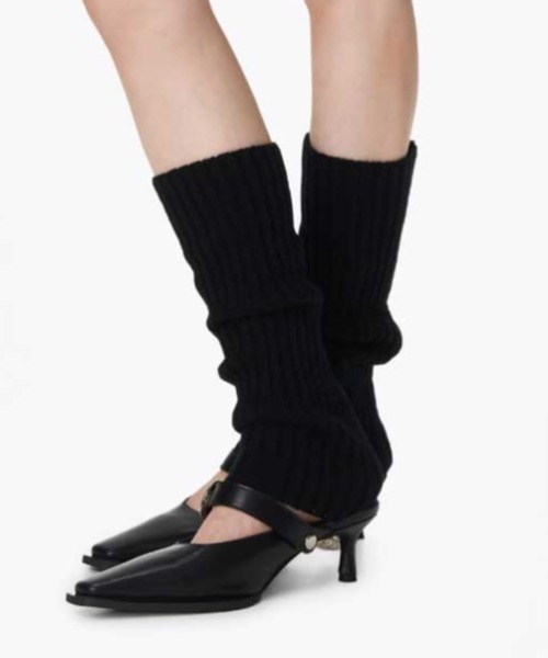 Vipoa（ヴィポア）の「ベーシックレッグウォーマー（レッグウォーマー・レディース・ホワイト/ライトグレー/グレー/ブラック・FREE）」の2枚目の写真