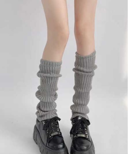 Vipoa（ヴィポア）の「ベーシックレッグウォーマー（レッグウォーマー・レディース・ホワイト/ライトグレー/グレー/ブラック・FREE）」の11枚目の写真