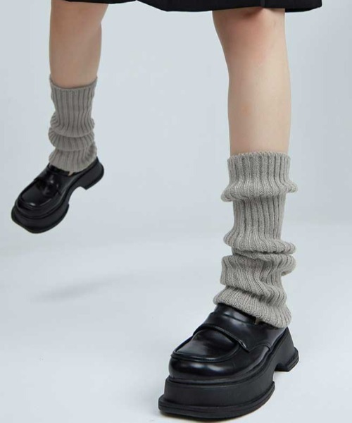 Vipoa（ヴィポア）の「ベーシックレッグウォーマー（レッグウォーマー・レディース・ホワイト/ライトグレー/グレー/ブラック・FREE）」の5枚目の写真