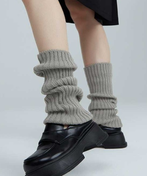 Vipoa（ヴィポア）の「ベーシックレッグウォーマー（レッグウォーマー・レディース・ホワイト/ライトグレー/グレー/ブラック・FREE）」の13枚目の写真