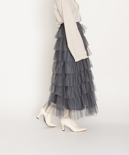 SVEC（シュベック）の「ポインテッドトゥ ストレッチ アンクルヒールブーツ（ブーツ・レディース・オフホワイト/ブラウン/ブラック・37/36/39/38/35）」の6枚目の写真