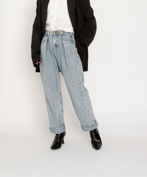 SVEC（シュベック）の「ポインテッドトゥ ストレッチ アンクルヒールブーツ（ブーツ・レディース・オフホワイト/ブラウン/ブラック・37/36/39/38/35）」の10枚目の写真