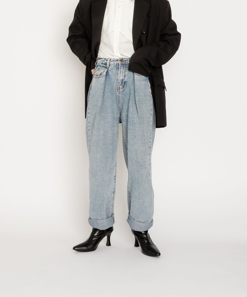 SVEC（シュベック）の「ポインテッドトゥ ストレッチ アンクルヒールブーツ（ブーツ・レディース・オフホワイト/ブラウン/ブラック・37/36/39/38/35）」の11枚目の写真