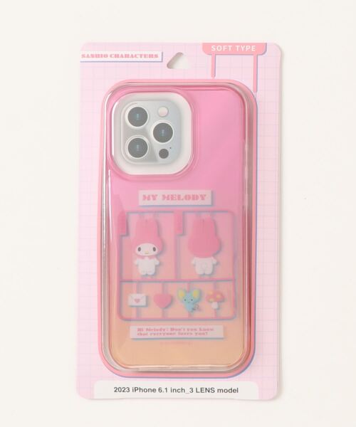 sanrio（サンリオ）の「sanrio/サンリオキャラクターズ　iPhone 15 Pro対応ソフトケース（スマホケース/カバー・レディース・ブルー/パープル/ピンク・ONE SIZE）」の9枚目の写真