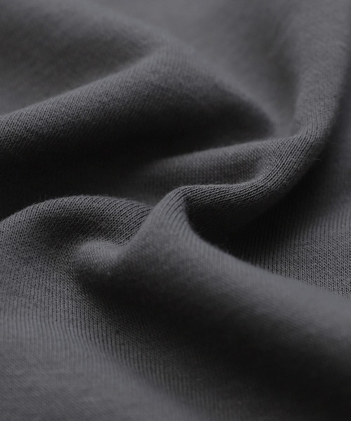 reca（レカ）の「裏起毛バックロゴパーカー（パーカー・レディース・ブラック/オートミール/チャコールグレー・FREE）」の7枚目の写真