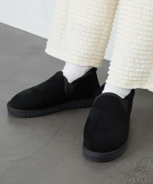 ARTS&SCIENCE ムートン　スエード　スリッポン 美品】 ARTS&SCIENCE / アーツアンドサイエンス | Mouton Slip