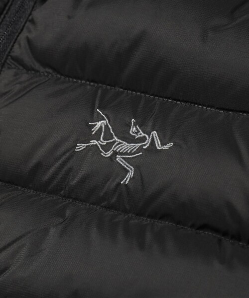 ARC'TERYX(アークテリクス)の「ARC'TERYX / Cerium Vest(ダウンベスト・メンズ・ブラック・MEDIUM/SMALL/LARGE)」の7枚目の写真
