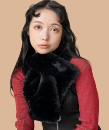 Casselini | 【2024秋冬新作 先行予約】Casselini(キャセリーニ)リバーシブルティペット(マフラー)