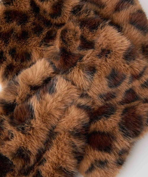 Casselini（キャセリーニ）の「Casselini(キャセリーニ)リバーシブルティペット（マフラー・レディース・アニマル/アイボリー/チャコール/ピンク/ブラック/グレー/ブラウン・FREE）」の17枚目の写真