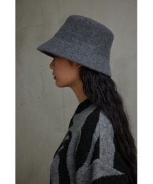 AZUL by moussy（アズールバイマウジー）の「ウールライクバケットハット（ハット）」