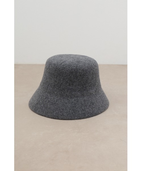 AZUL by moussy（アズールバイマウジー）の「ウールライクバケットハット（ハット・レディース・ブラック/グレー・FREE）」の10枚目の写真