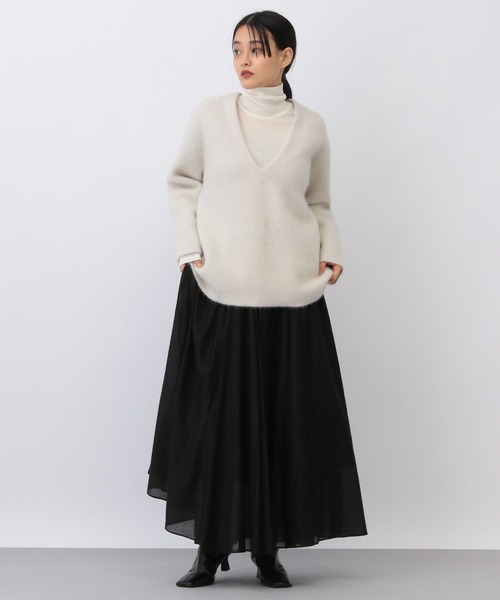 A part by（アパートバイ）の「ラメタートル_長袖（Tシャツ/カットソー・レディース・アイボリー/ブラック/グレー系その他/ライトブルー・FREE）」の5枚目の写真