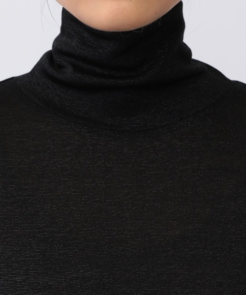 A part by（アパートバイ）の「ラメタートル_長袖（Tシャツ/カットソー・レディース・アイボリー/ブラック/グレー系その他/ライトブルー・FREE）」の13枚目の写真