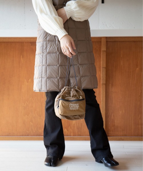 専用です！FREDRIK PACKERS バッグ ベージュ ナイロン フレドリックパッカーズ FREDRIK PACKERS デイパック 17L 420D