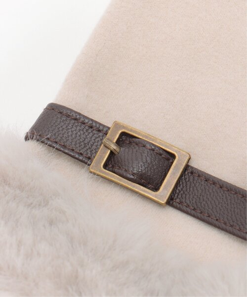 LBC(エルビーシー)の「フェイクファーベルトグローブ(手袋・レディース・ブラウン/ベージュ/ブラック・FREE)」の4枚目の写真