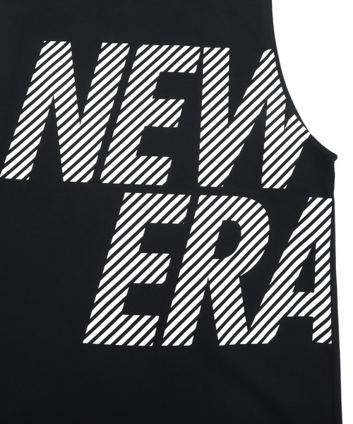 NEW ERA(ニューエラ)の「ニューエラ パフォーマンスアパレル タンクトップ 吸汗速乾UV(タンクトップ・メンズ・ブラック/ブラック系・M/L/XL/XXL)」の5枚目の写真