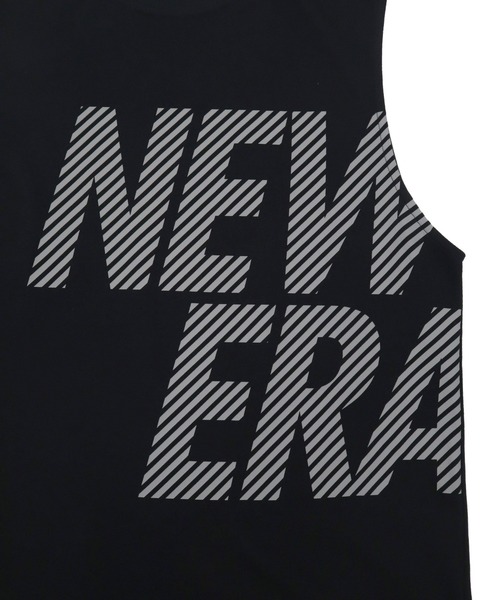 NEW ERA(ニューエラ)の「ニューエラ パフォーマンスアパレル タンクトップ 吸汗速乾UV(タンクトップ・メンズ・ブラック/ブラック系・M/L/XL/XXL)」の14枚目の写真