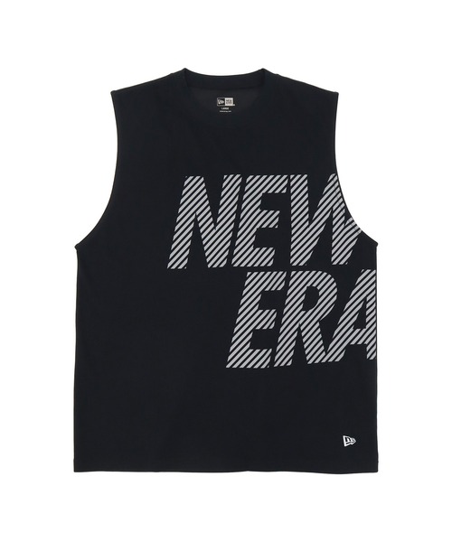 NEW ERA(ニューエラ)の「ニューエラ パフォーマンスアパレル タンクトップ 吸汗速乾UV(タンクトップ・メンズ・ブラック/ブラック系・M/L/XL/XXL)」の21枚目の写真