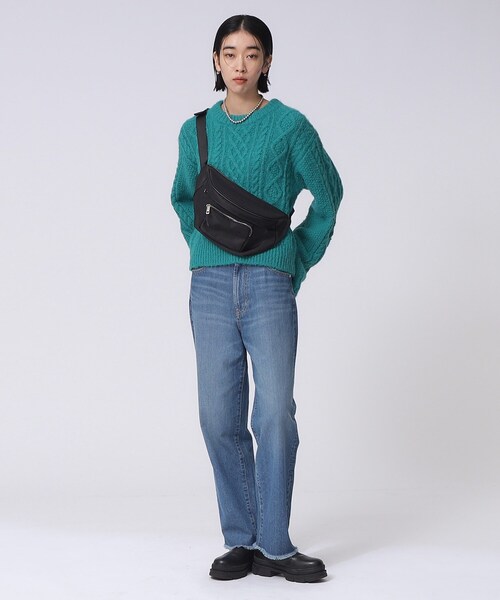 GALLEST（ギャレスト）の「ウエストポーチ（ボディバッグ/ウエストポーチ・レディース・アイボリー/ブラック/カーキ・00）」の9枚目の写真