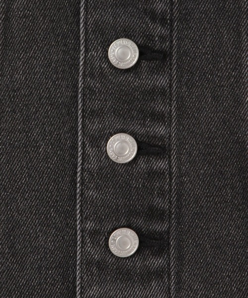 LOWRYS FARM(ローリーズファーム)の「デニムマエボタンスカート 993722(スカート・キッズ・ブルー/ブラック・150cm/120cm/110cm/130cm/140cm)」の10枚目の写真