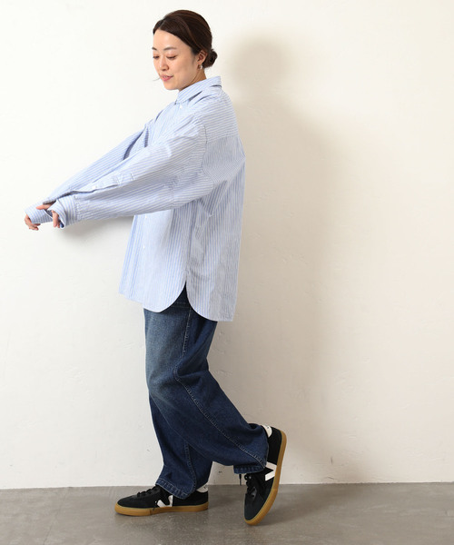 【夏物】JOURNAL STANDARD LUXE バンドカラーシャツ ブラウス 夏物】JOURNAL STANDARD LUXE バンドカラーシャツ ブラウス