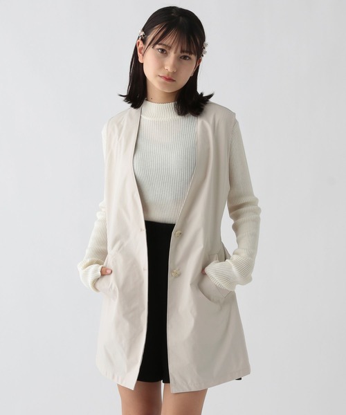 GLOBAL WORK（グローバルワーク）の「撥水3WAYトレンチコート/AND YUA ANY/994927（トレンチコート・キッズ・アイボリー/ベージュ・150cm/160cm）」の15枚目の写真