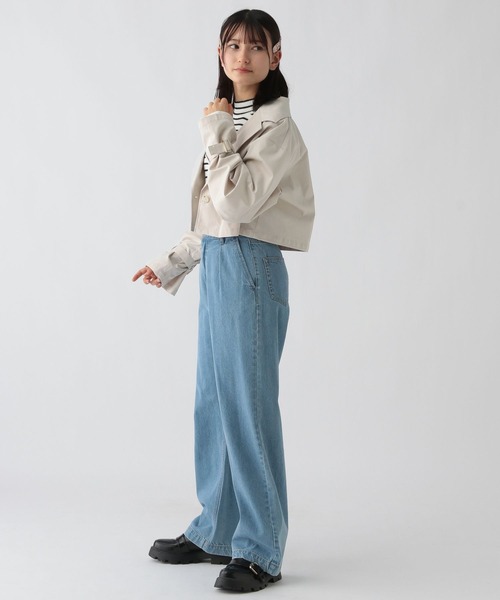 GLOBAL WORK（グローバルワーク）の「撥水3WAYトレンチコート/AND YUA ANY/994927（トレンチコート・キッズ・アイボリー/ベージュ・150cm/160cm）」の17枚目の写真