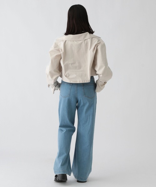 GLOBAL WORK（グローバルワーク）の「撥水3WAYトレンチコート/AND YUA ANY/994927（トレンチコート・キッズ・アイボリー/ベージュ・150cm/160cm）」の18枚目の写真