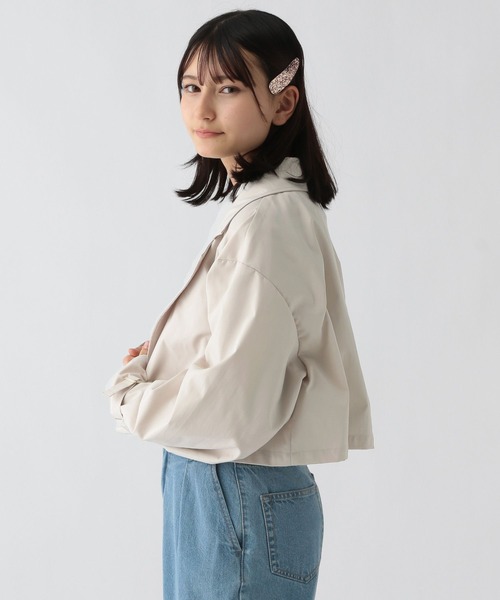 GLOBAL WORK（グローバルワーク）の「撥水3WAYトレンチコート/AND YUA ANY/994927（トレンチコート・キッズ・アイボリー/ベージュ・150cm/160cm）」の20枚目の写真