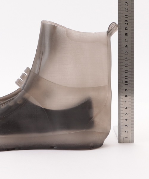 Lace Ladies（レースレディース）の「ダブル スナップ ハイカット レイン シューズ カバー（シューズ小物/雑貨・レディース・ブラック/ホワイト・23/24/ 25）」の11枚目の写真