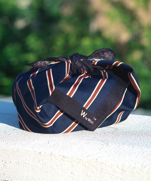 Wpc.（ダブリュピーシー）の「★Wpc. Patterns 大判ハンカチ ユニセックス（ハンカチ/ハンドタオル・レディース・チェック/ストライプ/ホワイト系その他/グレー系その他/ブラック系その他・FREE）」の4枚目の写真