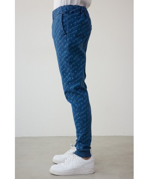 AZUL by moussy(アズールバイマウジー)の「AZUL総ロゴスリムジョガー(スウェットパンツ・メンズ・ブルー系その他・MEDIUM/LARGE)」の6枚目の写真