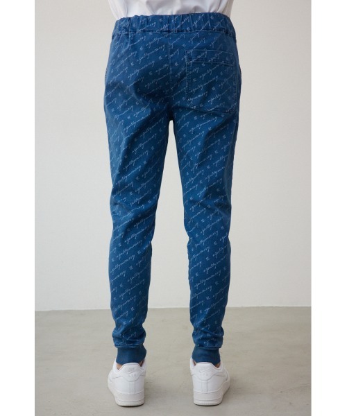 AZUL by moussy(アズールバイマウジー)の「AZUL総ロゴスリムジョガー(スウェットパンツ・メンズ・ブルー系その他・MEDIUM/LARGE)」の7枚目の写真