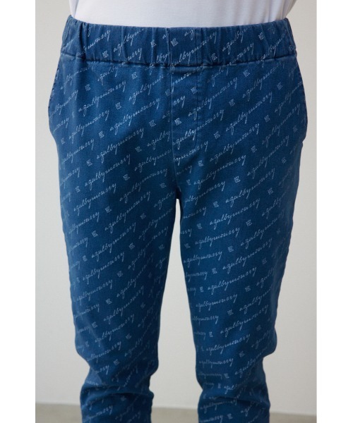 AZUL by moussy(アズールバイマウジー)の「AZUL総ロゴスリムジョガー(スウェットパンツ・メンズ・ブルー系その他・MEDIUM/LARGE)」の8枚目の写真