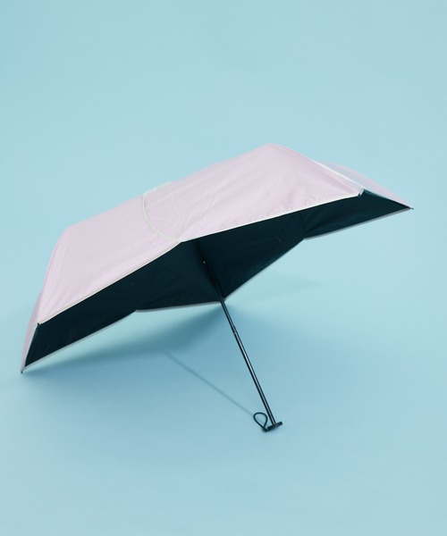 becouse バイカラーパイピングミニ はなびら晴雨兼用傘/PU