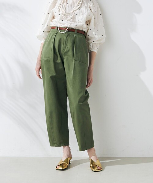 fredy emue(フレディエミュ)の「カーブベイカーパンツ(その他パンツ・レディース・カーキ・36/38)」の8枚目の写真