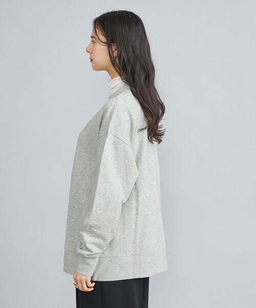 coen（コーエン）の「【WEB限定】USAコットンチビ刺繍裏毛スウェット（スウェット・レディース・グレー/ナチュラル/ライトブルー/ブラック・FREE）」の19枚目の写真