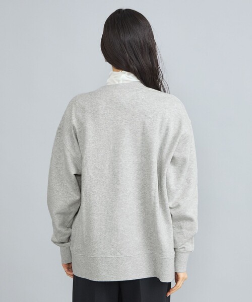 coen（コーエン）の「【WEB限定】USAコットンチビ刺繍裏毛スウェット（スウェット・レディース・グレー/ナチュラル/ライトブルー/ブラック・FREE）」の20枚目の写真