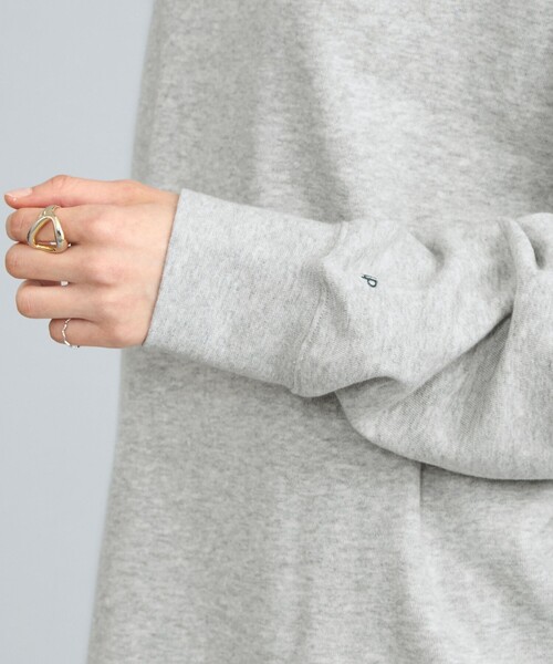 coen（コーエン）の「【WEB限定】USAコットンチビ刺繍裏毛スウェット（スウェット・レディース・グレー/ナチュラル/ライトブルー/ブラック・FREE）」の22枚目の写真