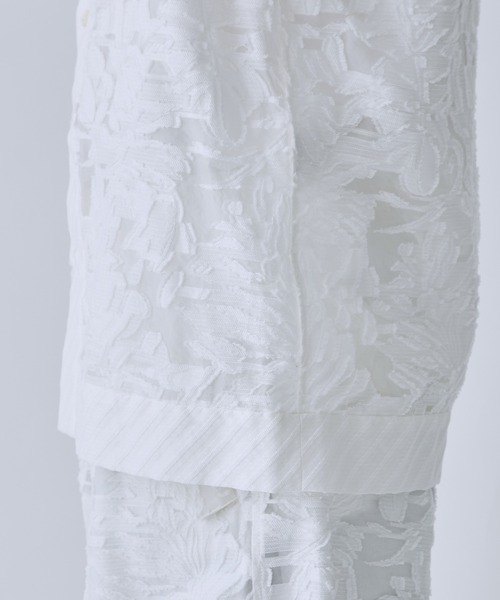 TAAKK(ターク)の「【TAAKK/ターク】JACQUARD SHIRTS(シャツ/ブラウス・メンズ・ブラック/ホワイト・2/3)」の10枚目の写真