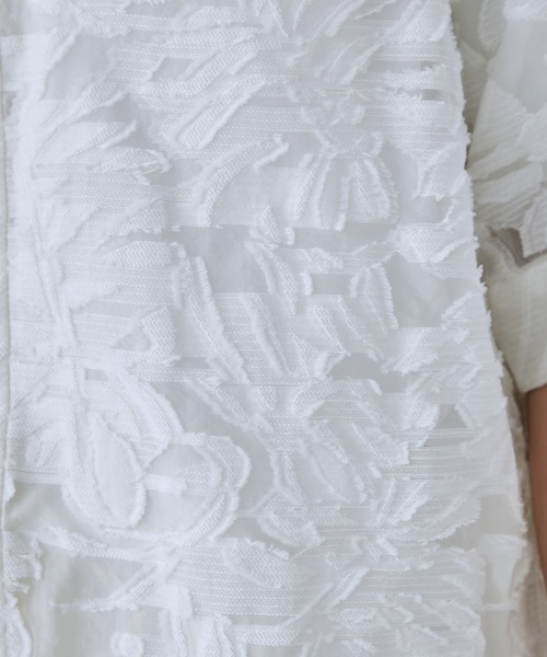 TAAKK(ターク)の「【TAAKK/ターク】JACQUARD SHIRTS(シャツ/ブラウス・メンズ・ブラック/ホワイト・2/3)」の13枚目の写真