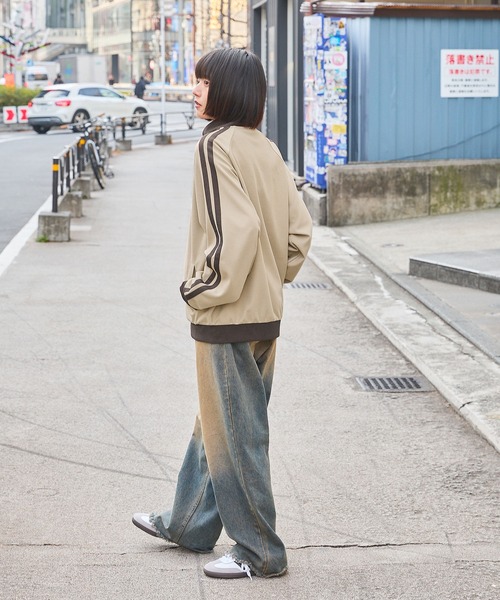 トワロニエ トラックジャケット Fサイズ Tape Detail Track Jacket(M 408：HUNTING GREEN): | FRED PERRY