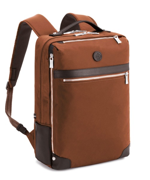 Orobianco(オロビアンコ)の「Orobianco/オロビアンコ リュックサック ソロペルテ A4サイズ収納 14inchPC収納(バックパック/リュック・メンズ・ブラック/グレー/ネイビー/カーキ/ブルー/テラコッタ・FREE)」の3枚目の写真