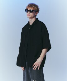 tk.TAKEO KIKUCHI | ジップバルーンシャツ(シャツ/ブラウス)