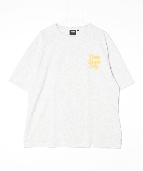 ムラサキスポーツ(ムラサキスポーツ)の「【ムラサキスポーツ限定】DEAR LAUREL/ディアローレル Tシャツ Graphic T-shirts "New Skate City" D24S2102(Tシャツ/カットソー・メンズ・ホワイト/グレー/ブラック・L/M)」の8枚目の写真