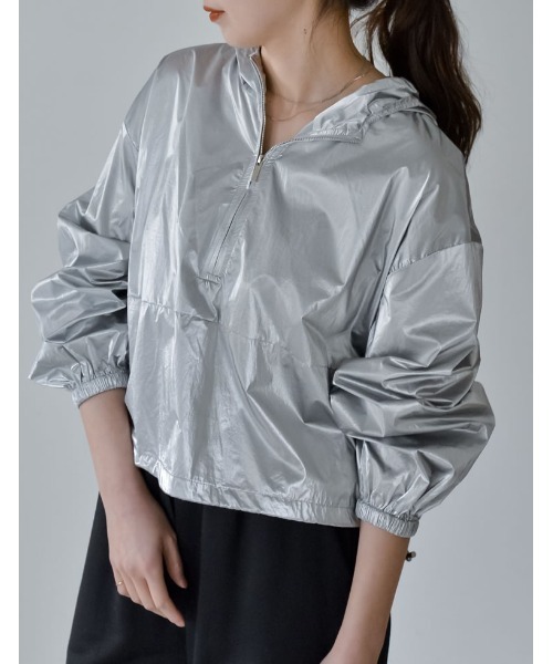 【極美品】希少 プリーツプリーズ ナタリーレテ ナイロン パーカー マルチカラー 80s〜90s PUMA マルチカラーナイロンジャケット | CUSTOM FEVER