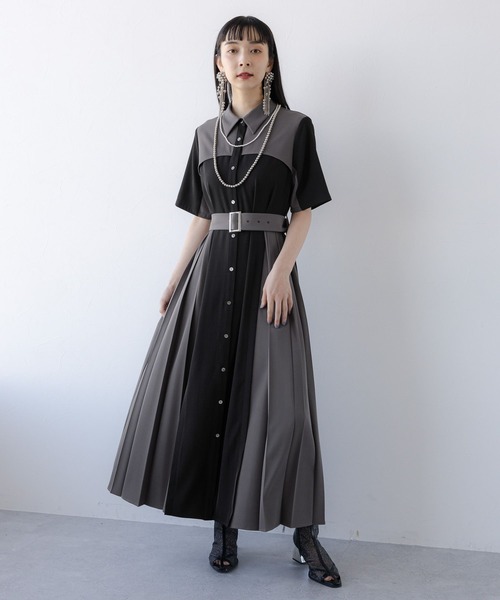 HARE（ハレ）の「アソートプリーツワンピース(HARE)（ワンピース